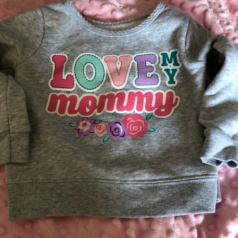 🔴Girly sweatshirt for toddler
